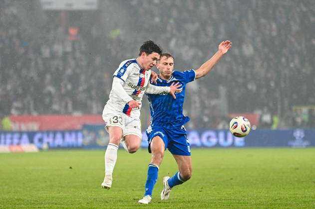 RECORD DATE NOT STATED ZABRZE 07.02.2026 MECZ 20. KOLEJKA PKO BP EKSTRAKLASA SEZON 2025 26 --- POLISH FOOTBALL TOP LEAGUE MATCH IN ZABRZE: GORNIK ZABRZE - LECH POZNAN MAKSYM KHLAN FOT.WIKTOR FARYNA 400MM.PL NEWSPIX.PL --- newspix.pl
