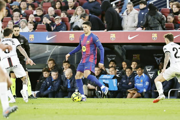 Joao Cancelo (Barcelona), FEBRUARY 7, 2026 - Football Soccer : Spanish LaLiga EA Sports match between FC Barcelona, Barca - RCD Mallorca at the Spotify Camp Nou in Barcelona, Spain. Noxthirdxpartyxsales  aflo_318902055