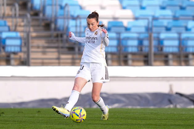 February 8, 2026, Valdebebas, Madrid, Spain: Caroline Weir of Real Madrid in action during the Spanish Women League, Liga F, football match played between Real Madrid and RCD Espanyol de Barcelona at Alfredo Di Stefano stadium on February 08, 2026, in Valdebebas, Madrid, Spain. Valdebebas Spain - ZUMAa181 20260208_zaa_a181_267 Copyright: xDennisxAgyemanx