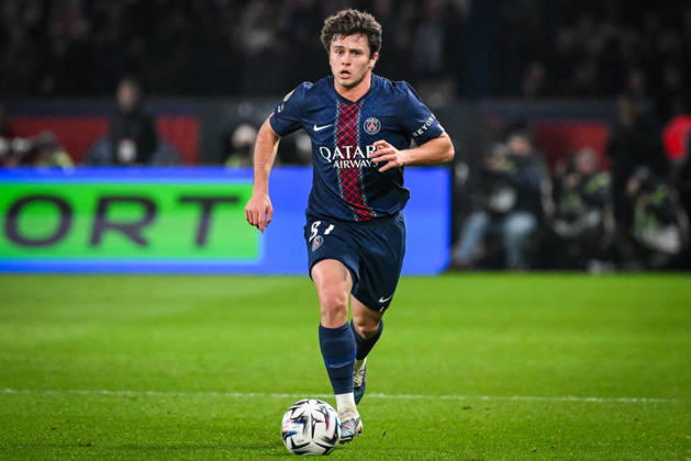 February 8, 2026, Paris, France, France: Joao NEVES of PSG during the Ligue 1 match between Paris Saint-Germain (PSG) and Olympique de Marseille (OM) at Parc des Princes Stadium on February 08, 2026 in Paris, France. Paris Saint-Germain V Olympique De Marseille - Ligue 1 - ZUMAm308 20260208_zsp_m308_051 Copyright: xMatthieuxMirvillex