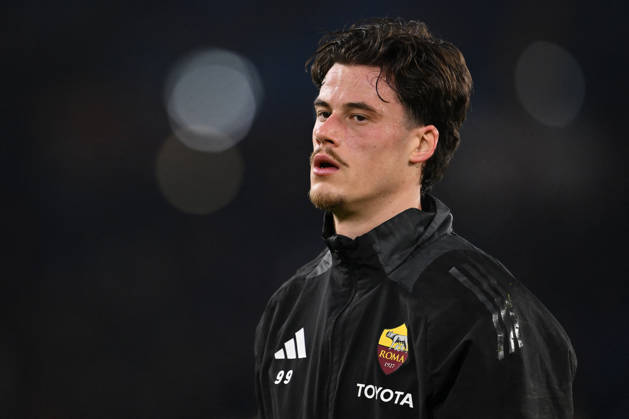 CALCIO - Serie A - AS Roma vs Cagliari Calcio Mile Svilar of A.S. Roma particPhoto by IPA ABACAPRESS.COMtes in the 24th day of the Serie A Championship between A.S. Roma and Cagliari Calcio at the Olympic Stadium on February 9, 2026 in Rome, Italy. Rome Italy Copyright: xIPAxSport ABACAx