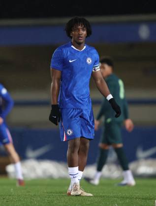 . - Chelsea U18 v Manchester City U18, FA Youth Cup, Fifth Round, Kingsmeadow Stadium, Kingston Upon Thames, London, UK - 9th February 2026. Daniel Weir Crystal Pix Daniel Weir Crystal Pix Shumaira Mheuka of Chelsea U18. - Chelsea U18 v Manchester City U18, FA Youth Cup, Fifth Round, Kingsmeadow Stadium, Kingston Upon Thames, London, UK - 9th February 2026. Daniel Weir Crystal Pix London Kingsmeadow Stadium UK Copyright: xDanielxWeirx CP_Chelsea_U18_Manchester_City_U18_FA_Youth_Cup_090226_DW01