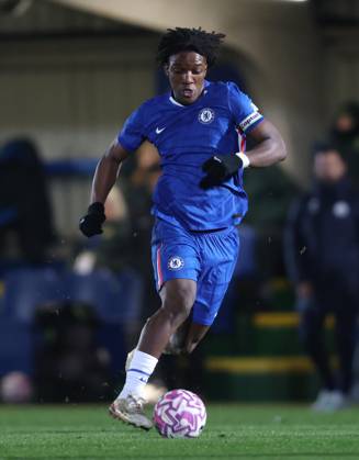 . - Chelsea U18 v Manchester City U18, FA Youth Cup, Fifth Round, Kingsmeadow Stadium, Kingston Upon Thames, London, UK - 9th February 2026. Daniel Weir Crystal Pix Daniel Weir Crystal Pix Shumaira Mheuka of Chelsea U18. - Chelsea U18 v Manchester City U18, FA Youth Cup, Fifth Round, Kingsmeadow Stadium, Kingston Upon Thames, London, UK - 9th February 2026. Daniel Weir Crystal Pix London Kingsmeadow Stadium UK Copyright: xDanielxWeirx CP_Chelsea_U18_Manchester_City_U18_FA_Youth_Cup_090226_DW08