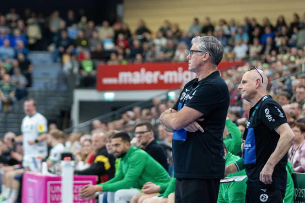 Runar Sigtryggsson HSG Wetzlar, Coach looks concentrated GER, HSG Wetzlar vs Fuechse Berlin, Handball, 1 Bundesliga Men, Matchday 20, Season 2025 2026, 11 02 2026 GER, HSG Wetzlar vs Fuechse Berlin, Handball, 1 Bundesliga Men, Matchday 20, Season 2025 2026, 11 02 2026 Wetzlar Copyright: xEibner-Pressefoto GerhardxWingenx EP_GWR