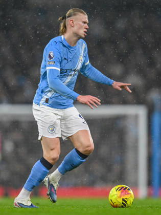 Manchester City v Fulham Premier League Erling Haland of Manchester City during the Premier League match at the Etihad Stadium, Manchester 11 02 2026 UK Newspapers OUT Copyright: xKarlxVallantinex FIL-22960-0041