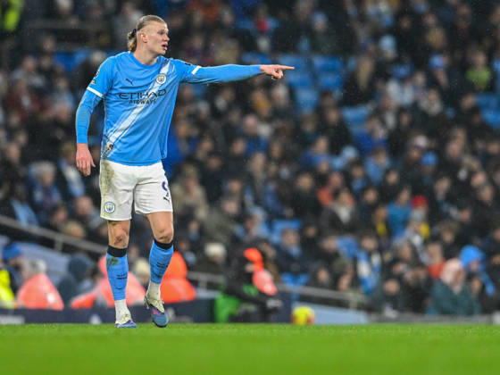 Manchester City v Fulham Premier League Erling Haland of Manchester City during the Premier League match at the Etihad Stadium, Manchester 11 02 2026 UK Newspapers OUT Copyright: xKarlxVallantinex FIL-22960-0049