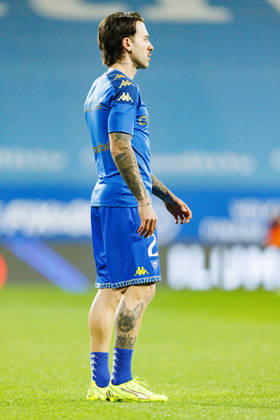 Ricard Sanchez seen during Liga Portugal game between teams of GD Estoril Praia and Vitoria SC at Estadio Antonio Coimbra da Mota (Maciej Rogowski Ball Raw Images) Estoril Estadio Antonio Coimbra da Mota Portugal Copyright: xMaciejxRogowskix maciejrogowski_estoril_vitoriasc_2526-072