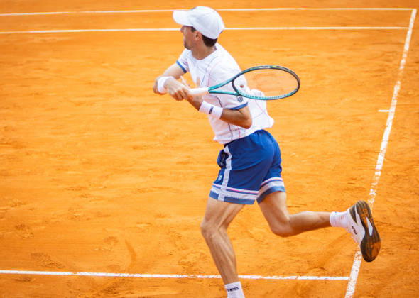 TENNIS - Internazionali di Tennis - Argentina Open 2026 ATP, Tennis Herren 250 Buenos Aires Argentinian player Andres Molteni hitting ball at ATP 250 Argentina Open 2026 (in Buenos Aires Lawn Tennis Club) during Argentina Open 2026 ATP 250 Buenos Aires , International Tennis match in Buenos Aires, Argentina, February 11 2026 Buenos Aires Argentina  Copyright: xIPAxSport ABACAx