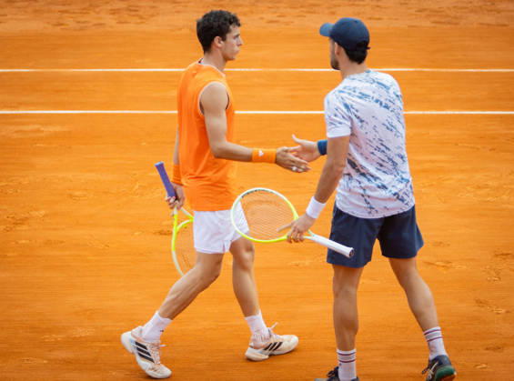 TENNIS - Internazionali di Tennis - Argentina Open 2026 ATP, Tennis Herren 250 Buenos Aires Argentinian player Juan Manuel Cerundolo and Mariano Kestelboim doubles players at ATP 250 Argentina Open 2026 (in Buenos Aires Lawn Tennis Club) during Argentina Open 2026 ATP 250 Buenos Aires , International Tennis match in Buenos Aires, Argentina, February 11 2026 Buenos Aires Argentina  Copyright: xIPAxSport ABACAx