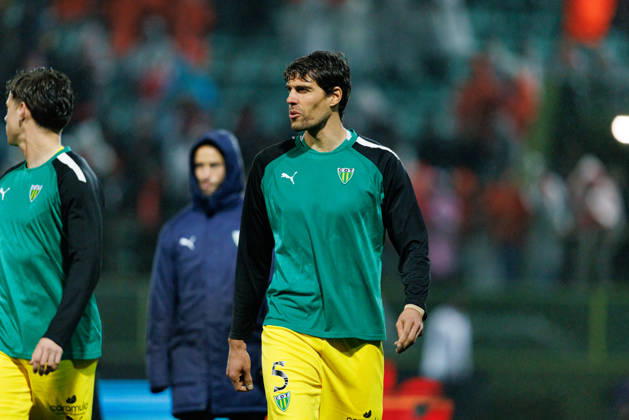 Joao Afonso seen during Liga Portugal game between CD Tondela and SL Benfica (Maciej Rogowski Ball Raw Images) Tondela Estadio Joao Cardoso Portugal Copyright: xMaciejxRogowskix maciejrogowski_tondela_benfica_2526-047