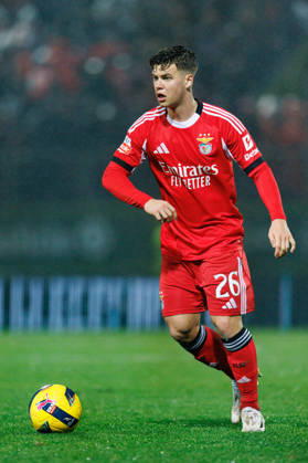 Samuel Dahl seen during Liga Portugal game between CD Tondela and SL Benfica (Maciej Rogowski Ball Raw Images) Tondela Estadio Joao Cardoso Portugal Copyright: xMaciejxRogowskix maciejrogowski_tondela_benfica_2526-164