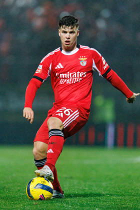Samuel Dahl seen during Liga Portugal game between CD Tondela and SL Benfica (Maciej Rogowski Ball Raw Images) Tondela Estadio Joao Cardoso Portugal Copyright: xMaciejxRogowskix maciejrogowski_tondela_benfica_2526-165