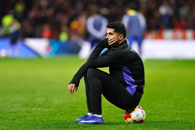 Joao Cancelo (Barcelona), FEBRUARY 12, 2026 - Football Soccer : Spanish Copa del Rey Mapfre Semi finals 1st leg match between Club Atletico de Madrid - FC Barcelona, Barca at the Estadio Riyahd Air Metropolitano in Madrid, Spain. Noxthirdxpartyxsales  aflo_319581176