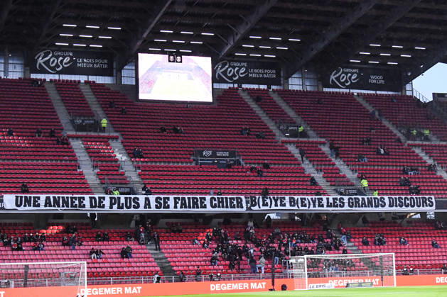 FOOTBALL : Stade Rennais vs Paris SG - Ligue 1 - JournÃ e 22 - 13 02 2026 Supporters du Stade Rennais - Ambiance RennesFrance  Copyright: xBaptistexAutissierx