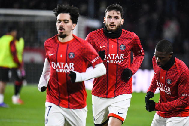 FOOTBALL : Stade Rennais vs Paris SG - Ligue 1 - Journà e 22 - 13 02 2026 Khvicha Kvaratskhelia (Paris SG) RennesFrance Copyright: xBaptistexAutissierx