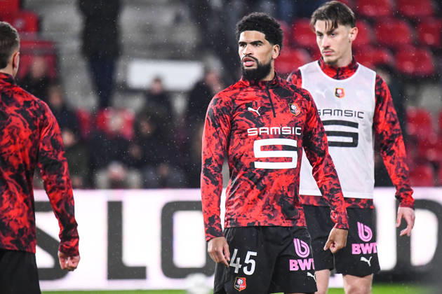 FOOTBALL : Stade Rennais vs Paris SG - Ligue 1 - Journà e 22 - 13 02 2026 Mahdi Camara (Stade Rennais) RennesFrance Copyright: xBaptistexAutissierx