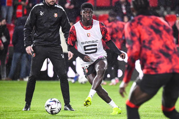 FOOTBALL : Stade Rennais vs Paris SG - Ligue 1 - Journà e 22 - 13 02 2026 Mahamadou Nagida (Stade Rennais) RennesFrance Copyright: xBaptistexAutissierx