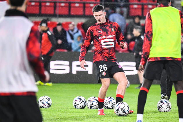 FOOTBALL : Stade Rennais vs Paris SG - Ligue 1 - Journà e 22 - 13 02 2026 Quentin Merlin (Stade Rennais) RennesFrance Copyright: xBaptistexAutissierx