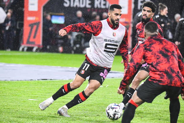 FOOTBALL : Stade Rennais vs Paris SG - Ligue 1 - Journà e 22 - 13 02 2026 Moussa Tamari (Stade Rennais) RennesFrance Copyright: xBaptistexAutissierx