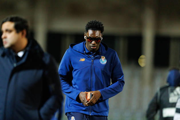 Samu Aghehowa seen during Liga Portugal game between Casa Pia AC and FC Porto (Maciej Rogowski Ball Raw Images) Rio Maior Estadio Municipal Rio Maior Portugal Copyright: xMaciejxRogowskix maciejrogowski_casapia_fcporto_2526-0590