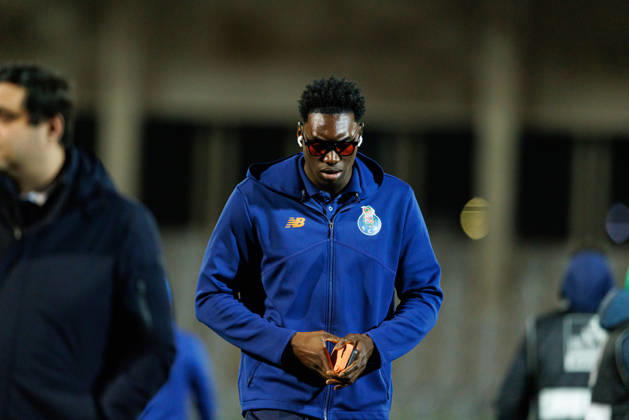 Samu Aghehowa seen during Liga Portugal game between Casa Pia AC and FC Porto (Maciej Rogowski Ball Raw Images) Rio Maior Estadio Municipal Rio Maior Portugal Copyright: xMaciejxRogowskix maciejrogowski_casapia_fcporto_2526-0591