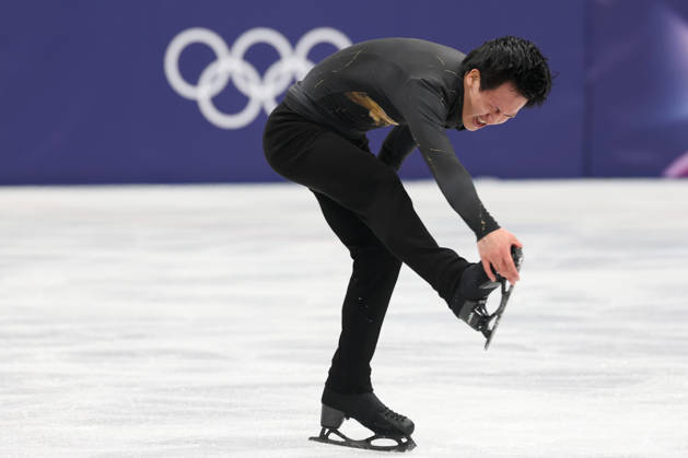Milano Cortina 2026, Milan, Italy, 13.02, 2026, MiCo2026, MiCo, 2026, Olympics, Olympic, Winter Olympic, Olympic Winter games, Winterspiele,Spiele, Summer games Ifigure skating Adam Siao Him Fa of France performs during his Men™s single free skaiting competitions of Milano Cortina 2026 Olympic Winter Games in Milan, Italy, 13.02.2026. Photo: Roman Koksarov (RKF) Milan Italy Copyright: xRomanxKoksarovx fig_MiCo20260213rk4197