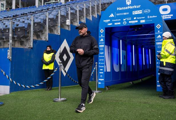 Soccer, Men, Season 2025 2026, 1 Bundesliga 22 Matchday , Hamburger SV 1 FC Union Berlin, Coach Steffen Baumgart 1 FC Union before the match, 14 02 2026, Copyright: xMatthiasxKochx