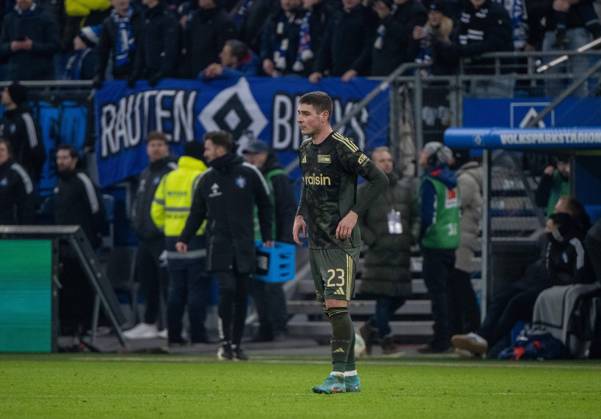Soccer, Men, Season 2025 2026, 1 Bundesliga 22 Matchday , Hamburger SV 1 FC Union Berlin, Andrej Ilic 1 FC Union Berlin , 14 02 2026, Copyright: xMatthiasxKochx