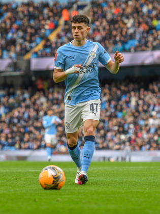 Manchester City v Salford City Emirates FA Cup Phil Foden of Manchester City during the Emirates FA Cup Fourth Round match at the Etihad Stadium, Manchester 14 02 2026 UK Newspapers OUT Copyright: xKarlxVallantinex FIL-22981-0032