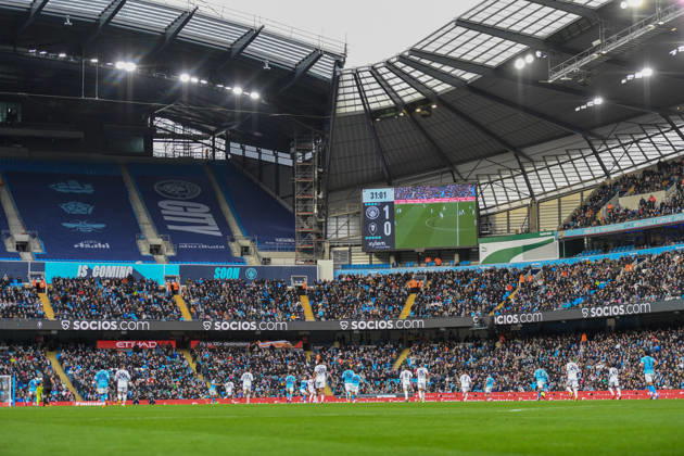 Manchester City v Salford City Emirates FA Cup General view during the Emirates FA Cup Fourth Round match at the Etihad Stadium, Manchester 14 02 2026 UK Newspapers OUT Copyright: xKarlxVallantinex FIL-22981-0033
