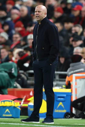 Liverpool v Brighton & Hove Albion, Emirates FA Cup Liverpool manager Arne Slot during the Liverpool v Brighton & Hove Albion Emirates FA Cup 4th Round match at Anfield, Liverpool, England on 14 February 2026 Credit: Ian Stephen Every Second Media Editorial use only. All images are copyright Every Second Media Limited. No images may be reproduced without prior permission. All rights reserved. Premier League and Football League images are subject to licensing agreements with Football DataCo Limited. see https: www.football-dataco.com Copyright: xIMAGO EveryxSecondxMediax ESM-1800-0085 IanxStephenx xEveryxSecondxMediax