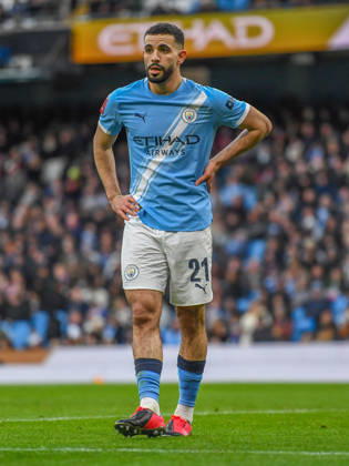 Manchester City v Salford City Emirates FA Cup Rayan-Ait-Nouri of Manchester City during the Emirates FA Cup Fourth Round match at the Etihad Stadium, Manchester 14 02 2026 UK Newspapers OUT Copyright: xKarlxVallantinex FIL-22981-0095