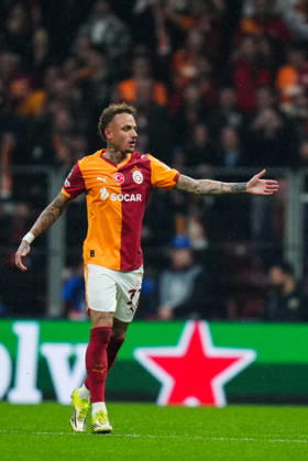Galatasaray v Juventus - UEFA Champions League ISTANBUL, TURKIYE - FEBRUARY 17: Galatasaray player Noa Lang celebrates after scoring during the UEFA Champions League Round of 16 play-off first leg match between Galatasaray and Juventus at RAMS Park in Istanbul, Turkiye, on February 17, 2026. Hakan Akgun Anadolu Istanbul Turkey. Editorial use only. Please get in touch for any other usage. Copyright: x2026xAnadoluxHakanxAkgunx