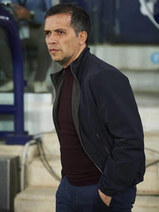 head coach Luis Castro Levante UD during the LaLiga EA Sports match between Levante UD and Villarreal CF at Ciudad de Valencia on February 18, 2026 in Valencia, Spain Photo by Maria Jose Segovia DeFodi Images