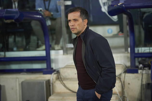 head coach Luis Castro Levante UD during the LaLiga EA Sports match between Levante UD and Villarreal CF at Ciudad de Valencia on February 18, 2026 in Valencia, Spain Photo by Maria Jose Segovia DeFodi Images