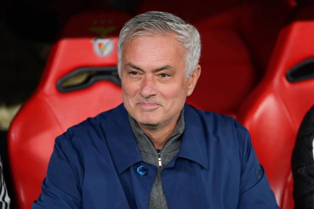 February 18, 2026, Lisbon, Portugal: Jose Mourinho, SL Benfica Coach, in action during UEFA Champions League 2025 26 KO play-offs 1st leg between SL Benfica and Real Madrid CF at Estadio da Luz..Final score: SL Benfica 0:1 Real Madrid CF Final score: SL Benfica 0:1 Real Madrid CF Lisbon Portugal - ZUMAs197 20260218_aaa_s197_356 Copyright: xBrunoxdexCarvalhox