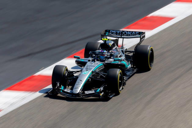 Kimi Antonelli Mercedes AMG Petronas Formula One Team, Italy, 12 in W17, BAH, Formula 1 World Championship, Pre Season Test 2, Bahrain International Circuit, Test Day 1, 2026 season, 18 02 2026 BAH, Formula 1 World Championship, Pre Season Test 2, Bahrain International Circuit, Test Day 1, 2026 season, 18 02 2026 Sakhir Copyright: xEibner-Pressefoto MarcelxFischerx EP_MFI