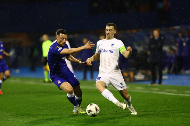 Football, EL, Dinamo Zagreb - KRC Genk