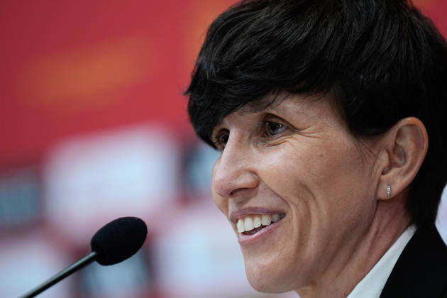 Football, Women, Spain national team, Press conference