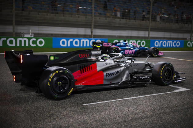 F1 - PRE-SEASON TESTING 2026 - BAHRAIN 2 Practice start, 05 BORTOLETO Gabriel (bra), Audi F1 Team R26, action during the Formula 1 Aramco pre-season testing 2026 of the 2026 FIA Formula One World Championship, WM, Weltmeisterschaft from February 18 to 20, 2026 on the Bahrain International Circuit, in Sakhir, Bahrain - SakhirBahrain  Copyright: xEricxAlonsox