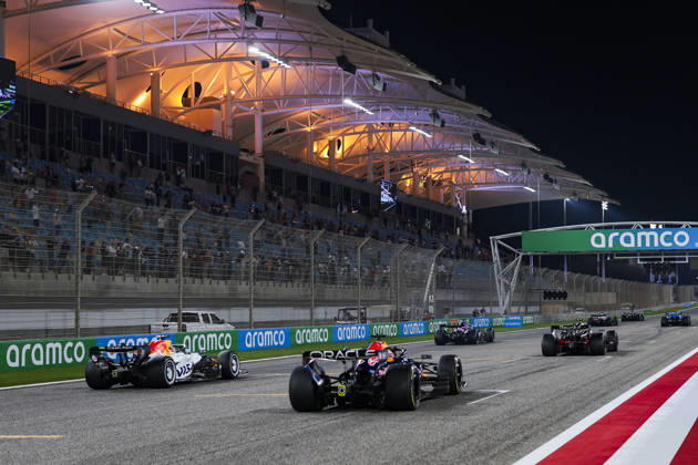 F1 - PRE-SEASON TESTING 2026 - BAHRAIN 2 Practice Start, 03 VERSTAPPEN Max (nld), Red Bull Racing Ford RB22, action during the Formula 1 Aramco pre-season testing 2026 of the 2026 FIA Formula One World Championship, WM, Weltmeisterschaft from February 18 to 20, 2026 on the Bahrain International Circuit, in Sakhir, Bahrain - SakhirBahrain  Copyright: xEricxAlonsox
