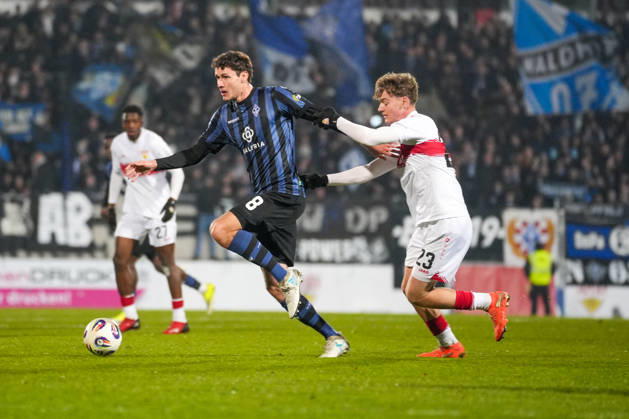 Football, 3rd division, VfB Stuttgart II - Waldhof Mannheim
