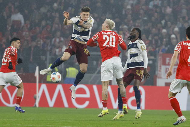 Football, 1. BL, FSV Mainz 05 - Hamburger SV