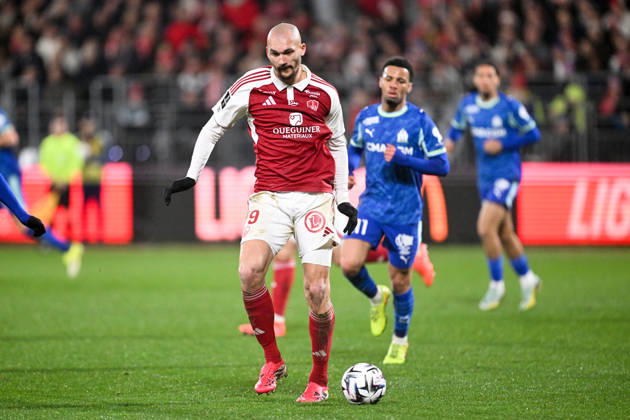 Stade Brestois 29 v Olympique de Marseille - Ligue 1 McDonald s 2025 2026 19 Ludovic AJORQUE (sb29) during the Ligue 1 McDonald s match between Brest and Marseille at Stade Francis-Le Ble on February 20, 2026 in Brest, France. Brest France Copyright: xFEPx 776461932