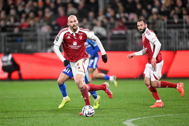 Stade Brestois 29 v Olympique de Marseille - Ligue 1 McDonald s 2025 2026 19 Ludovic AJORQUE (sb29) during the Ligue 1 McDonald s match between Brest and Marseille at Stade Francis-Le Ble on February 20, 2026 in Brest, France. Brest France Copyright: xFEPx 776461932