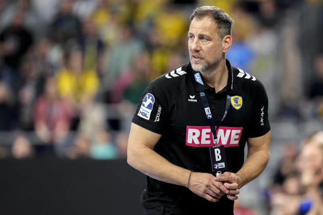 Maik Machulla coach, head coach, RNL , single picture, single photo, action, action, 20 02 2026, Mannheim Germany , Handball, Bundesliga, Rhein Neckar Löwen TBV Lemgo Lippe xozx