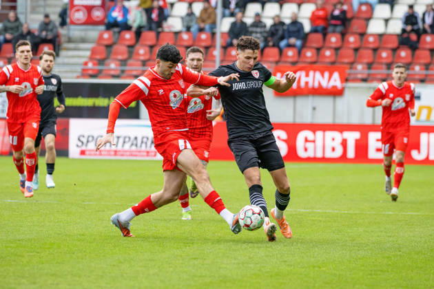 Football, RL Nordost, Hallescher FC - Greifswalder FC