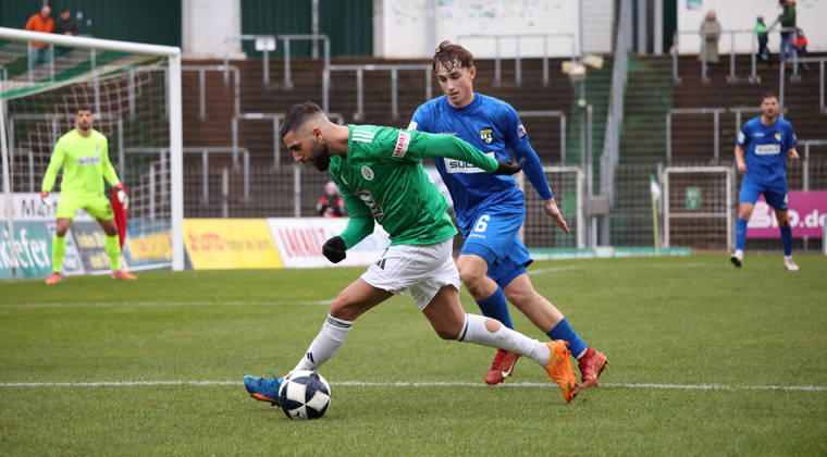 Football, RL Südwest, FC 08 Homburg - TSG Balingen