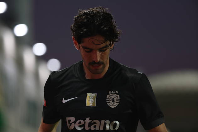 Francisco Trincao (Sporting CP) in action during the match between Moreirense FC and Sporting CP, valid for Liga Portugal Betclic 2025 2026 at Estadio Comendador Joaquim Almeida on 21 February 2026. Moreira de Conegos Estadio Comendador Joaquim Almeida Moreira de Conegos Portugal Copyright: xIMAGOx xPRIMExSPORTSxIMAGESx xFILIPExOLIVEIRAx