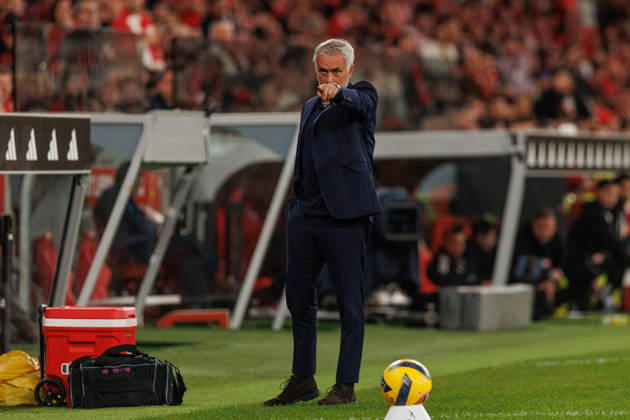 Jose Mourinho seen during Liga Portugal game between SL Benfica and AFS Aves (Luis Loureiro Ball Raw Images) Lisbon Estadio da Luz Portugal Copyright: xLuisxLoureirox LuisLoureiro_Benfica_AVS2526-40